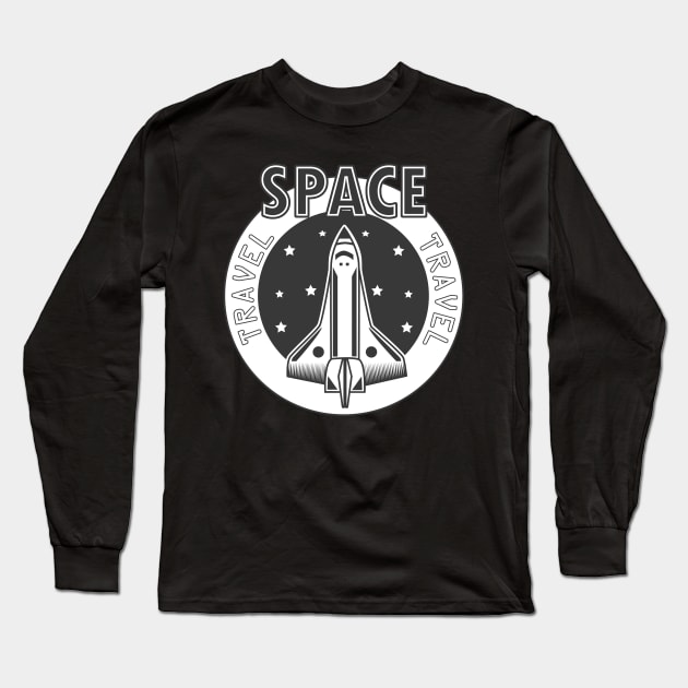 space Long Sleeve T-Shirt by Silemhaf